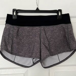 Lululemon speed up mid rise 4 inch shorts size 6 tall